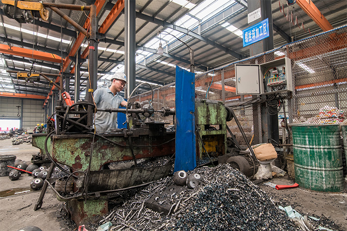 邵阳网架配件车间