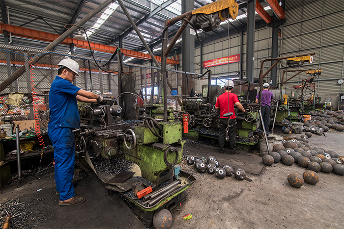 邵阳网架配件车间